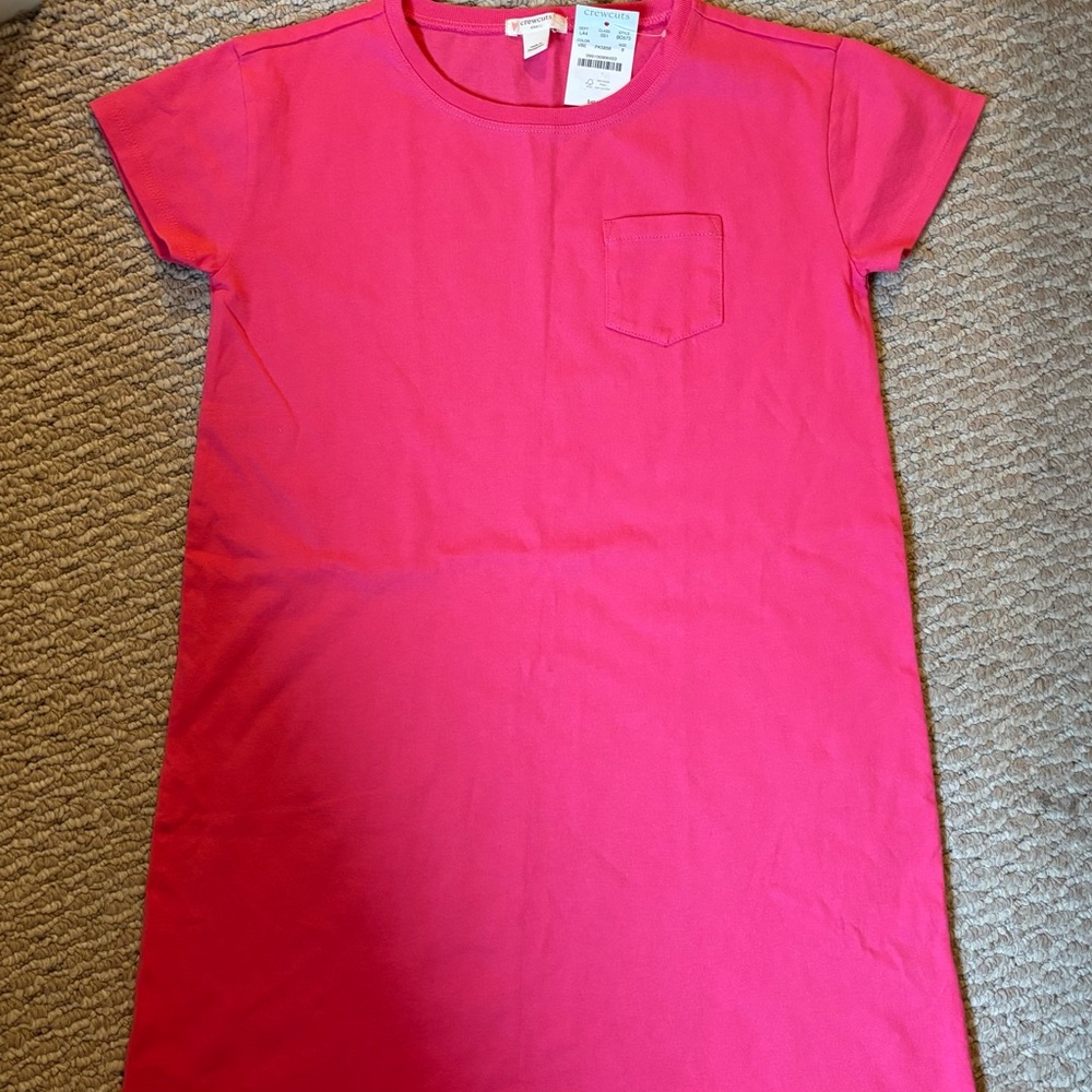 Crew Cuts Pink T-Shirt Dress